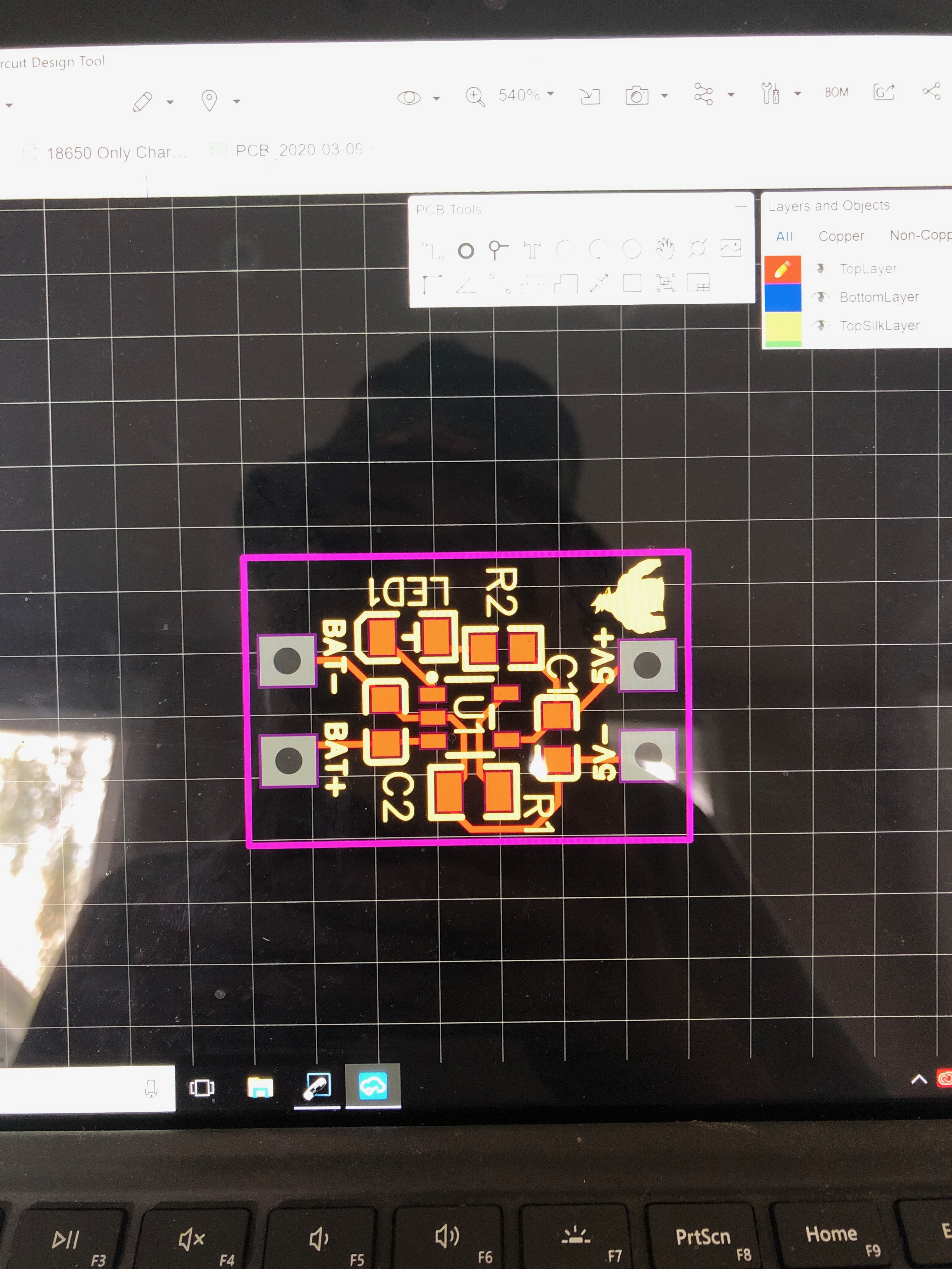 Lithium-ion charging circuit reference photo